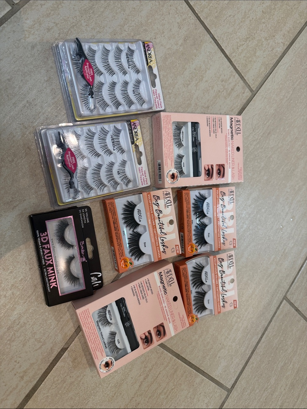 Ardell Assorted False Eyelashes - Black